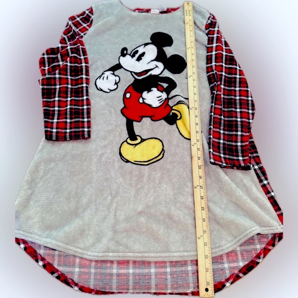 - Disney Mickey Mouse Fleece Gown Size XL(14-18) - Picture 4 of 13